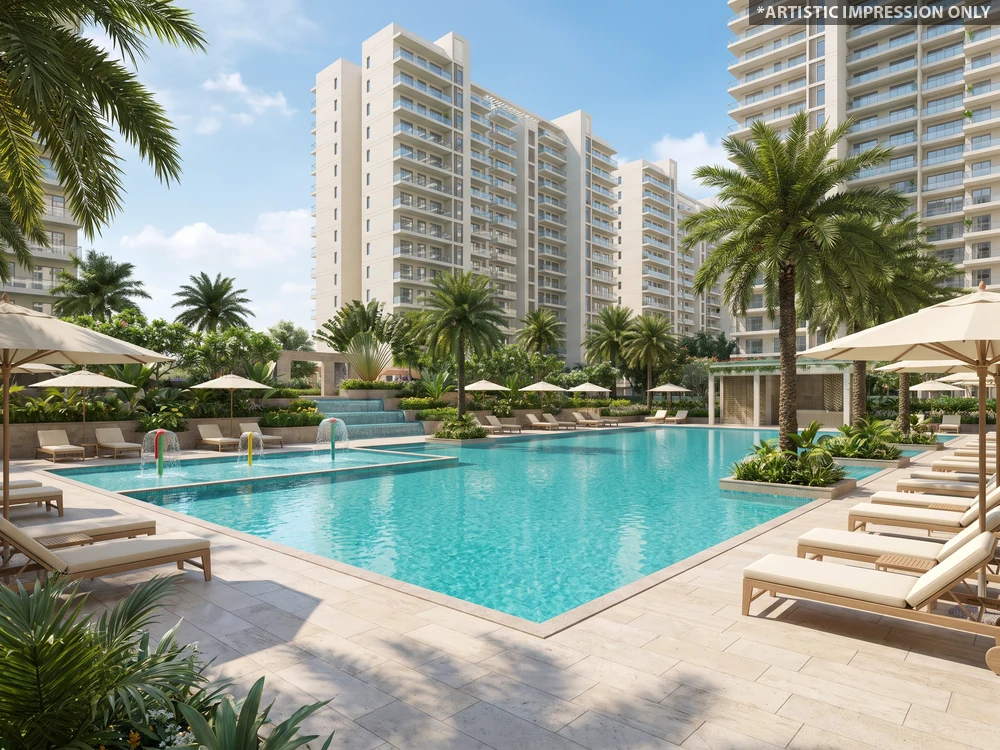 swimming pool — Godrej Global Business City